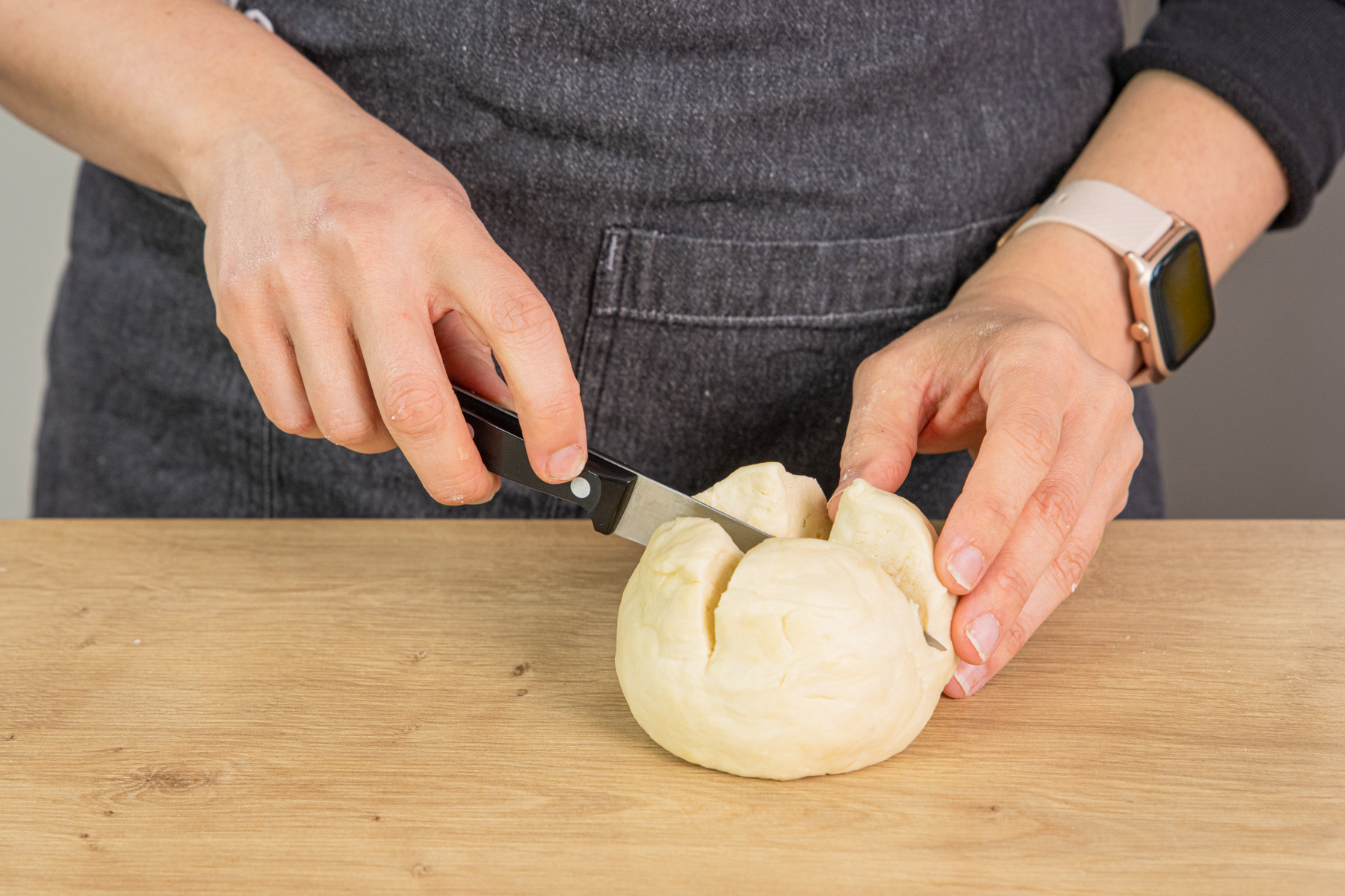 Kugel einschneiden