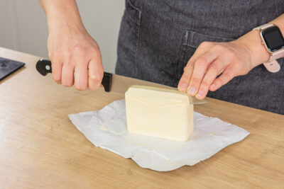 Butter halbieren