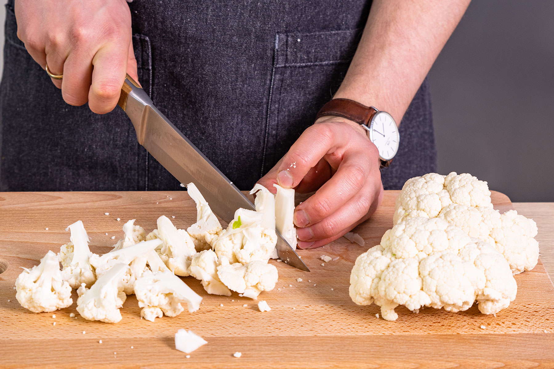 Blumenkohl mit Käse überbacken | Rezept