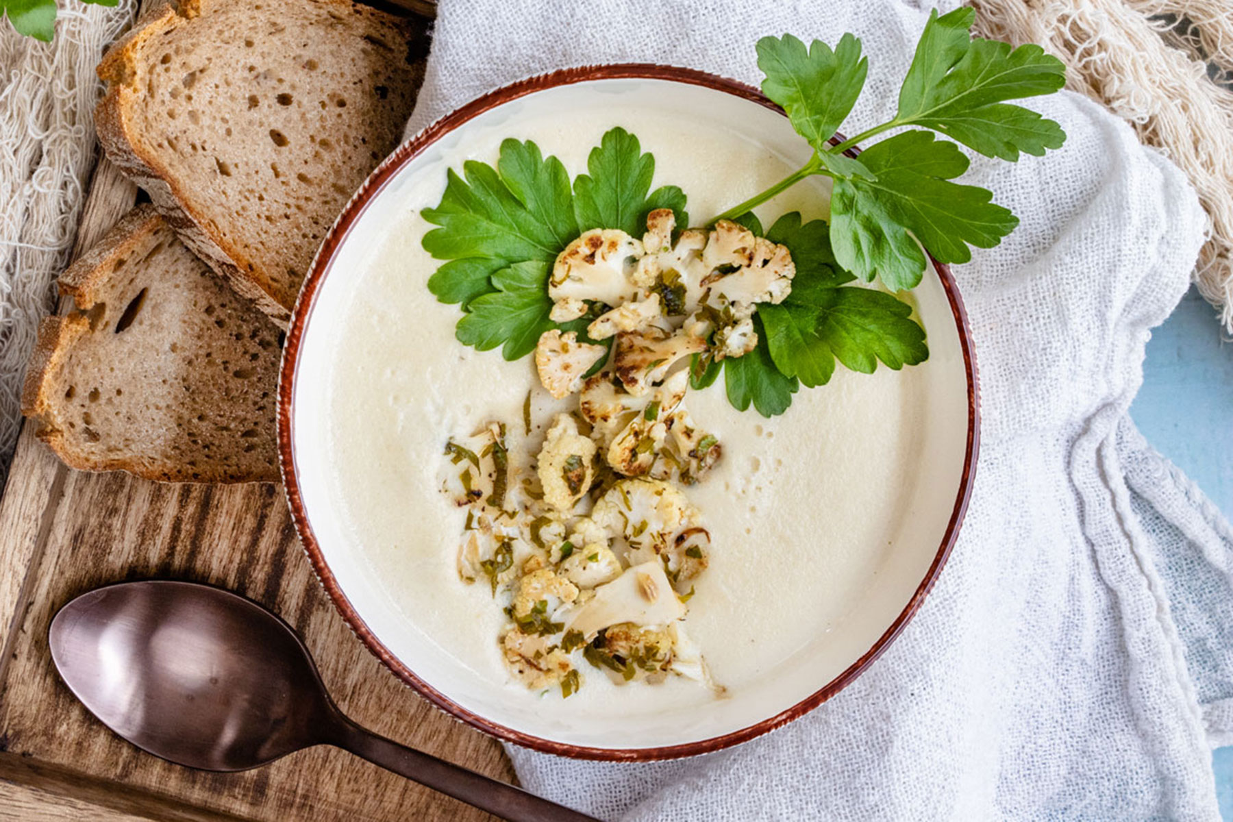 Blumenkohlcremesuppe