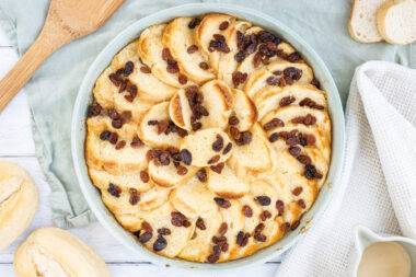 Bread and Butter Pudding: Brotpudding