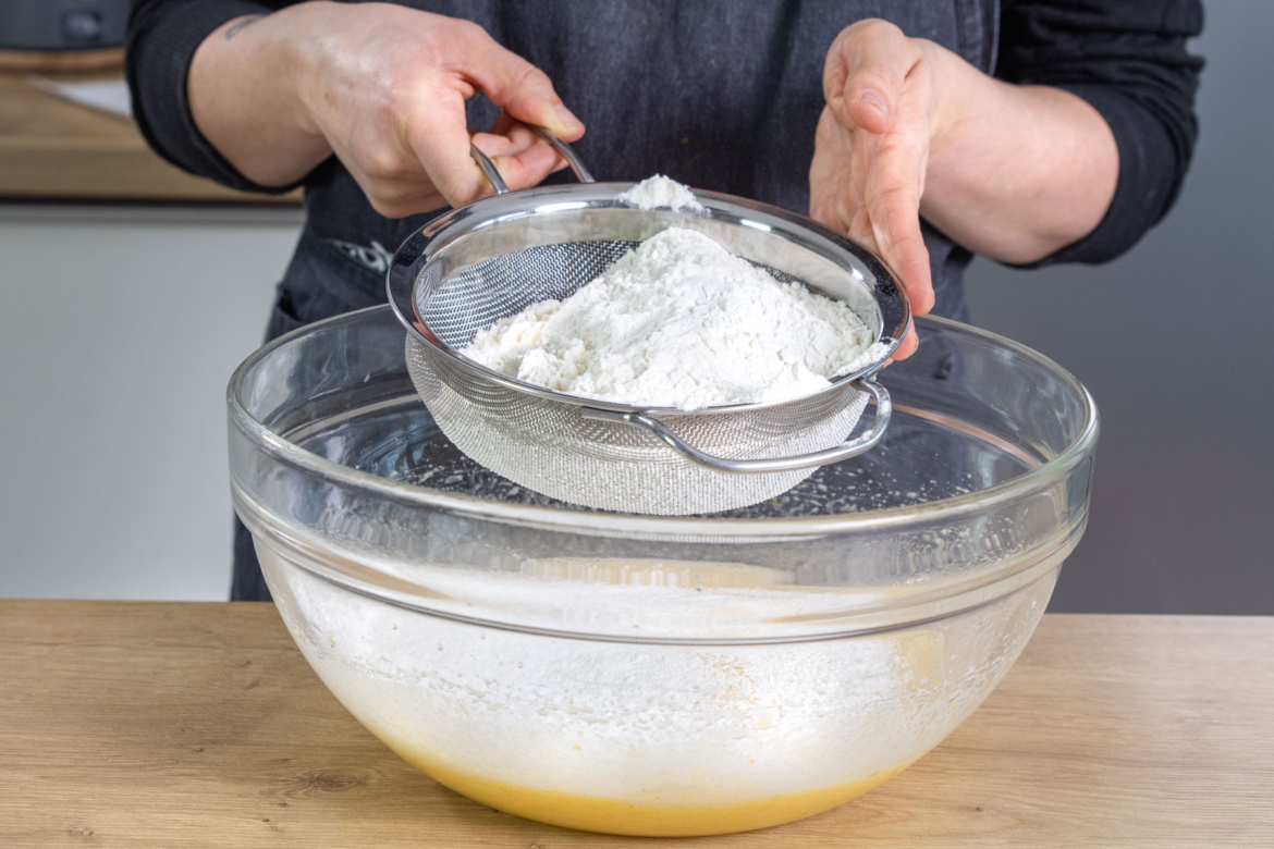 Buttermilchkuchen mit Mandarinen