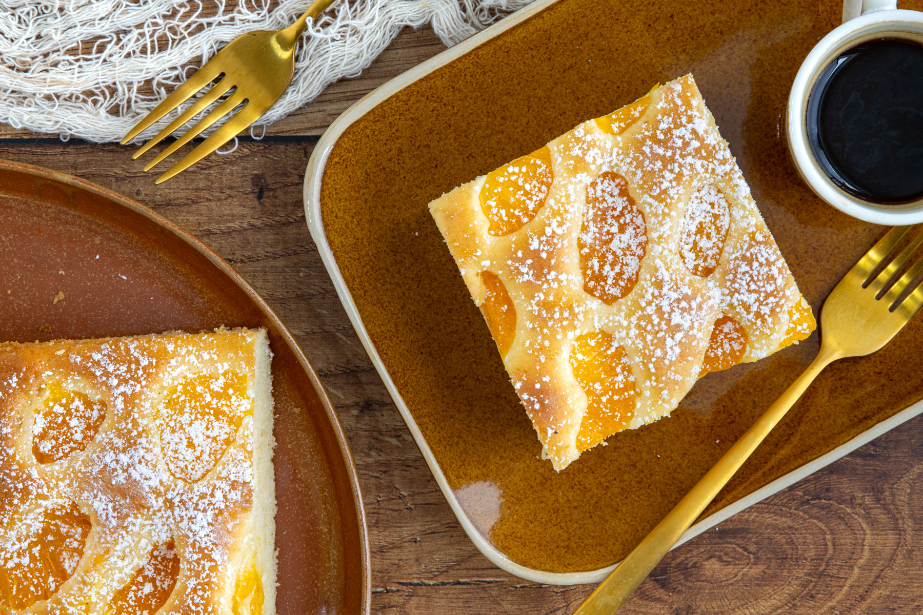 Buttermilchkuchen mit Mandarinen