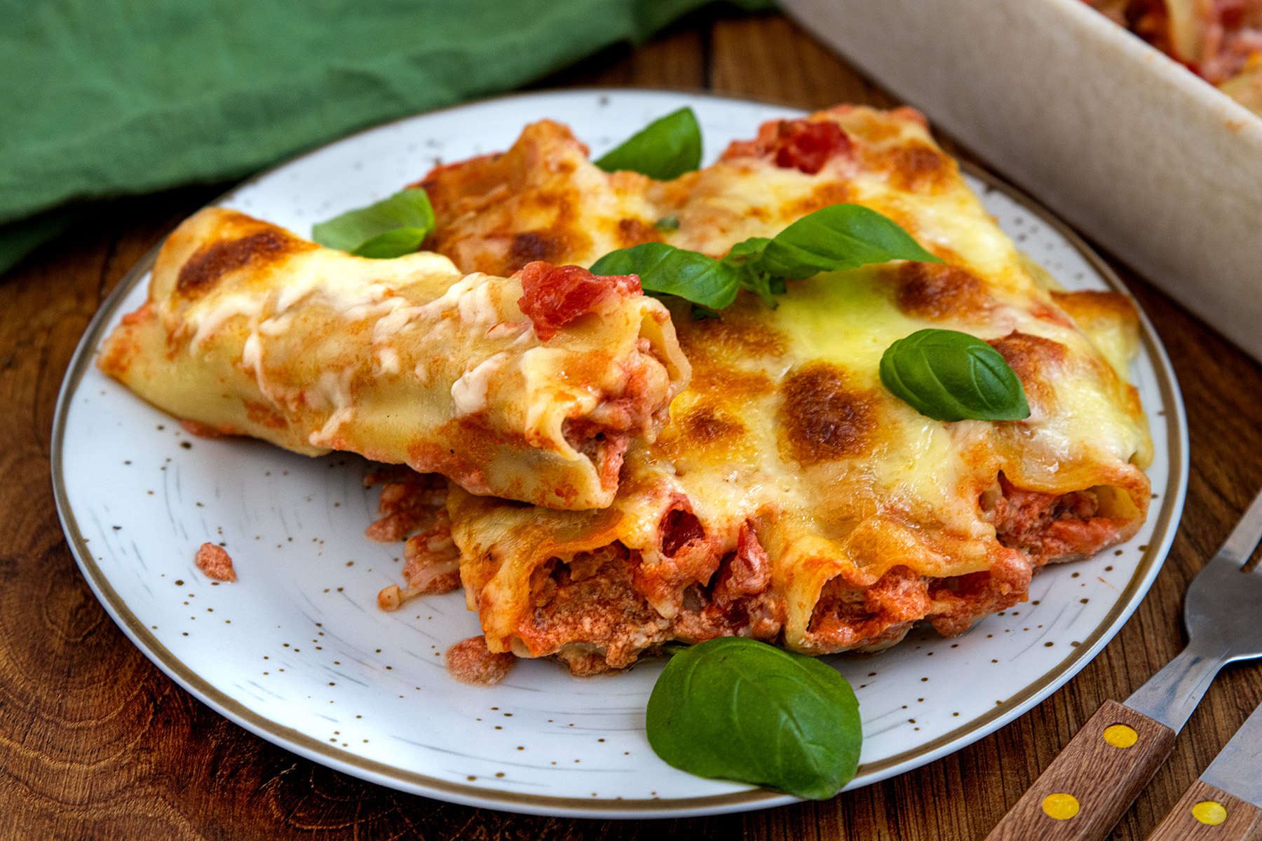 Cannelloni-Auflauf