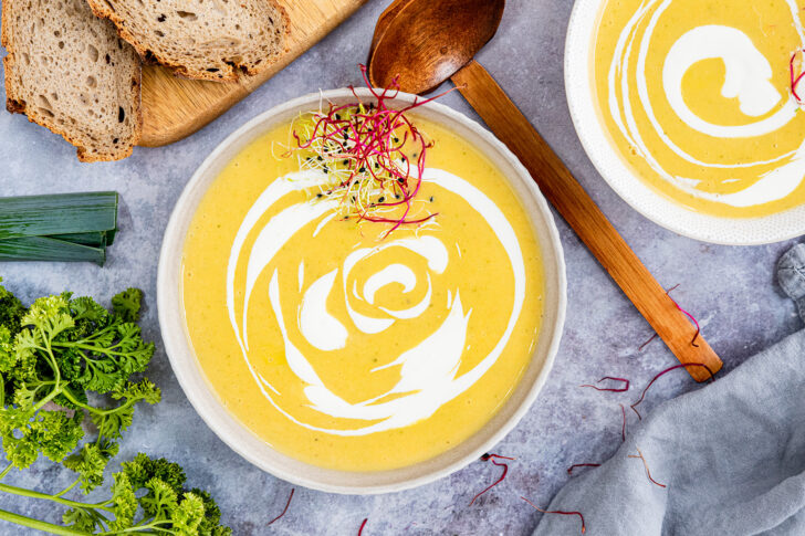 cremige Kartoffelsuppe