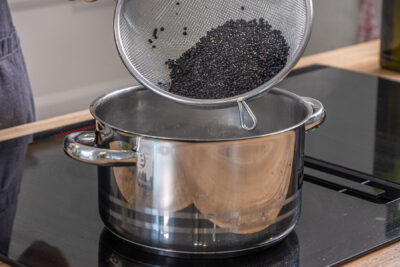 Linsen kochen