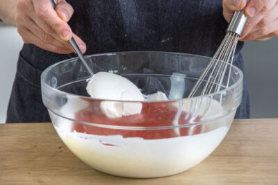 Mascarpone dazugeben