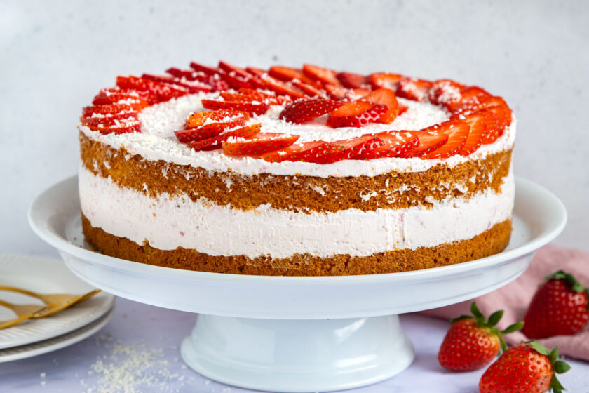Erdbeer-Mascarpone-Torte