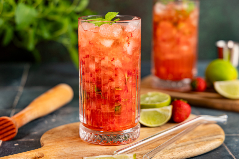 Erdbeer-Mojito