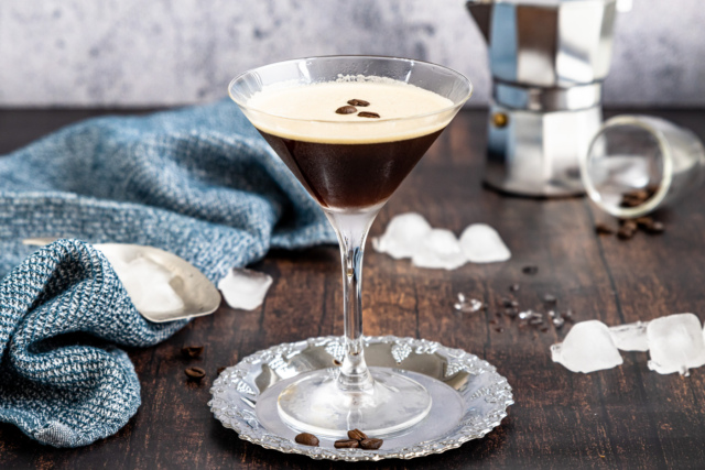 Stilvolle Martini Espresso Rezept Bild