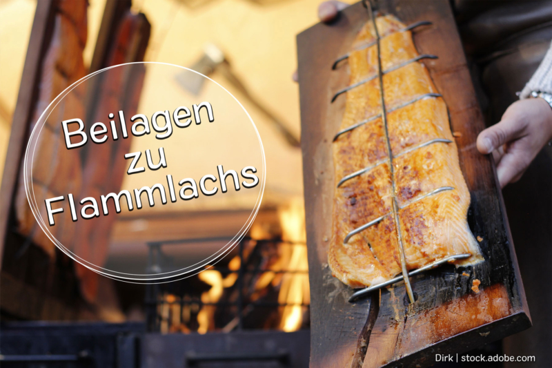 Flammlachs-Beilagen - Titel