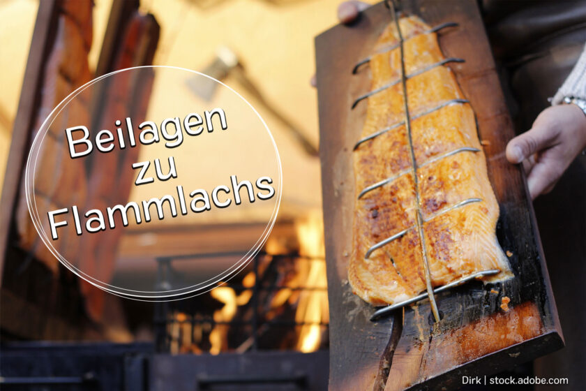 Flammlachs-Beilagen - Titel