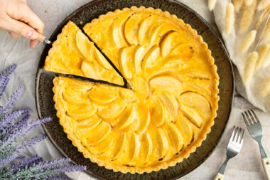 Französische Apfeltarte: Tarte aux pommes