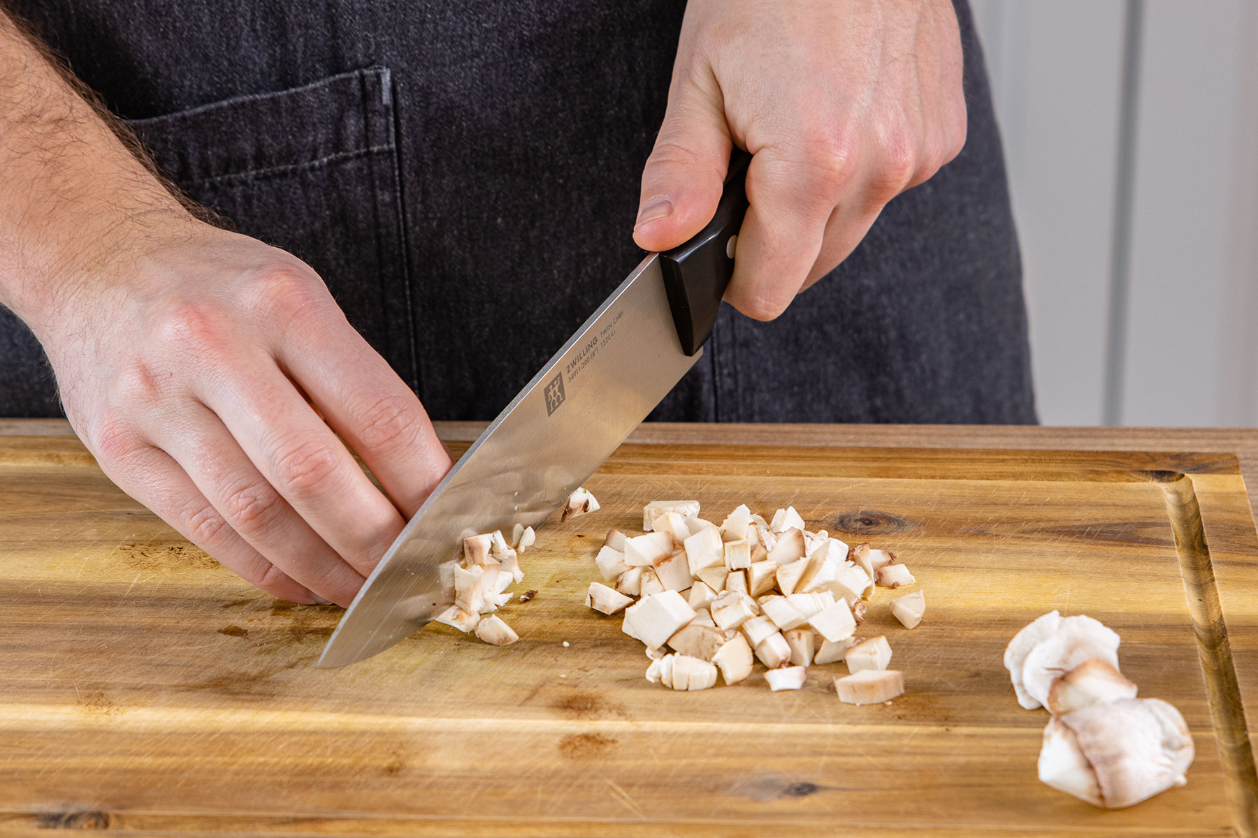 Gefüllte Champignons mit Frischkäse | Rezept