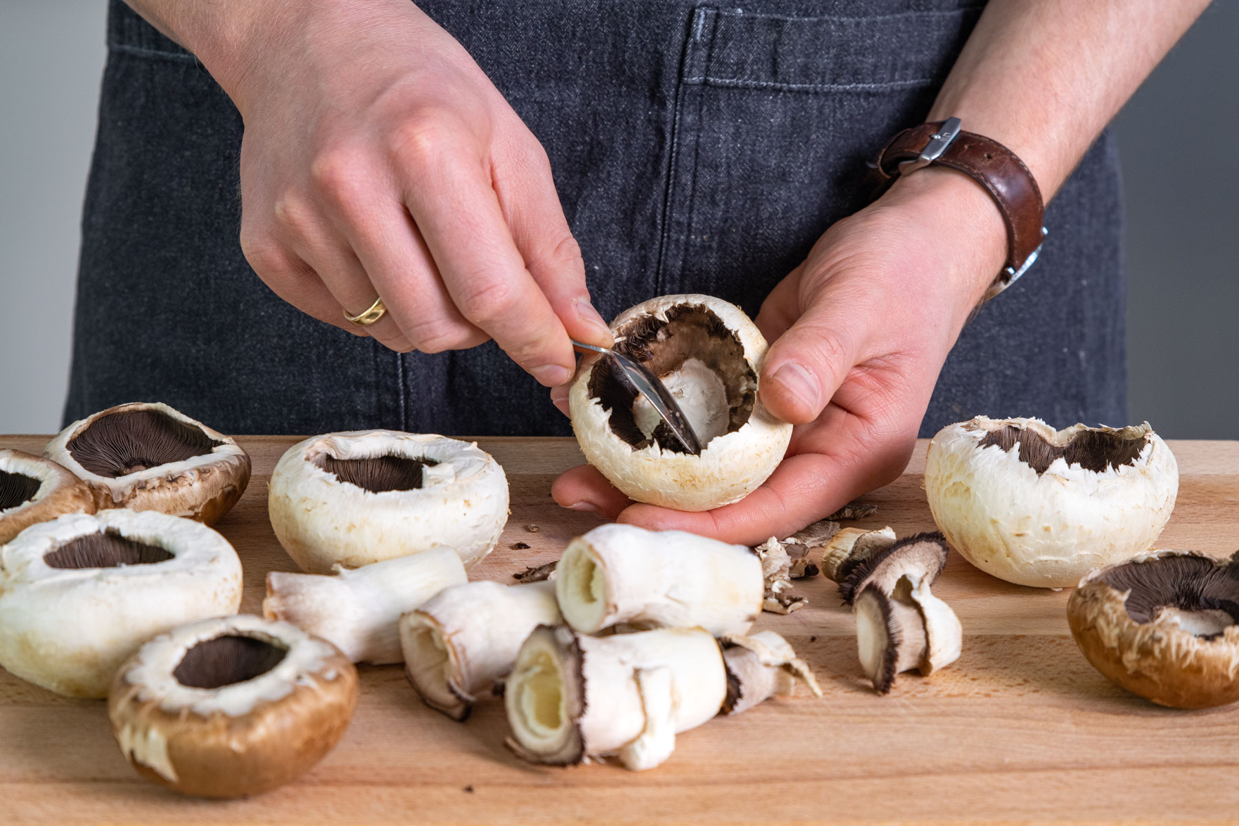 Gefüllte Champignons mit Hackfleisch | Rezept - eat.de