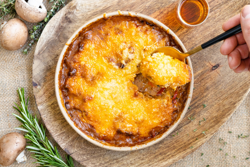 Gyros in Metaxasoße | Rezept - eat.de