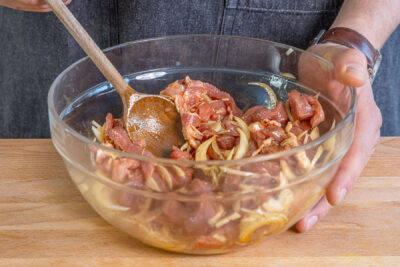 Fleisch marinieren