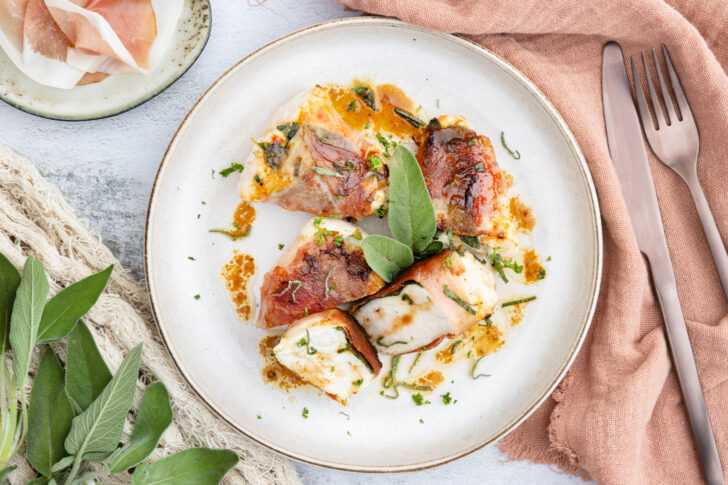 Hähnchen-Saltimbocca alla Romana