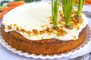 Karottenkuchen mit Frischkäse