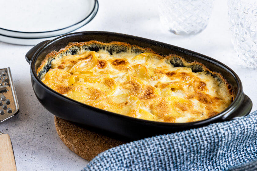 Klassisches Kartoffelgratin