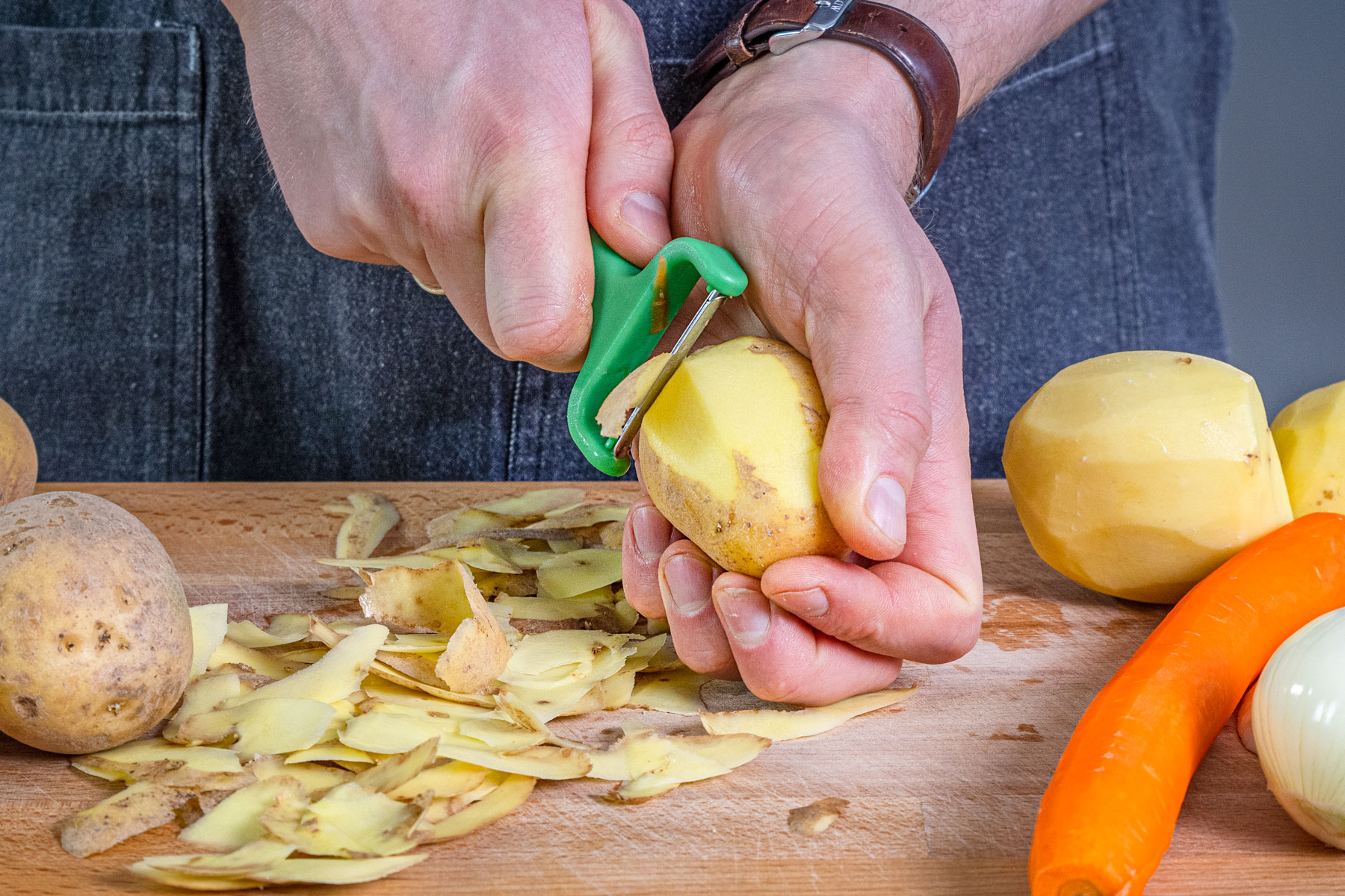 Kartoffelsuppe mit Speck | Rezept Kartoffelsuppe mit Speck | Rezept