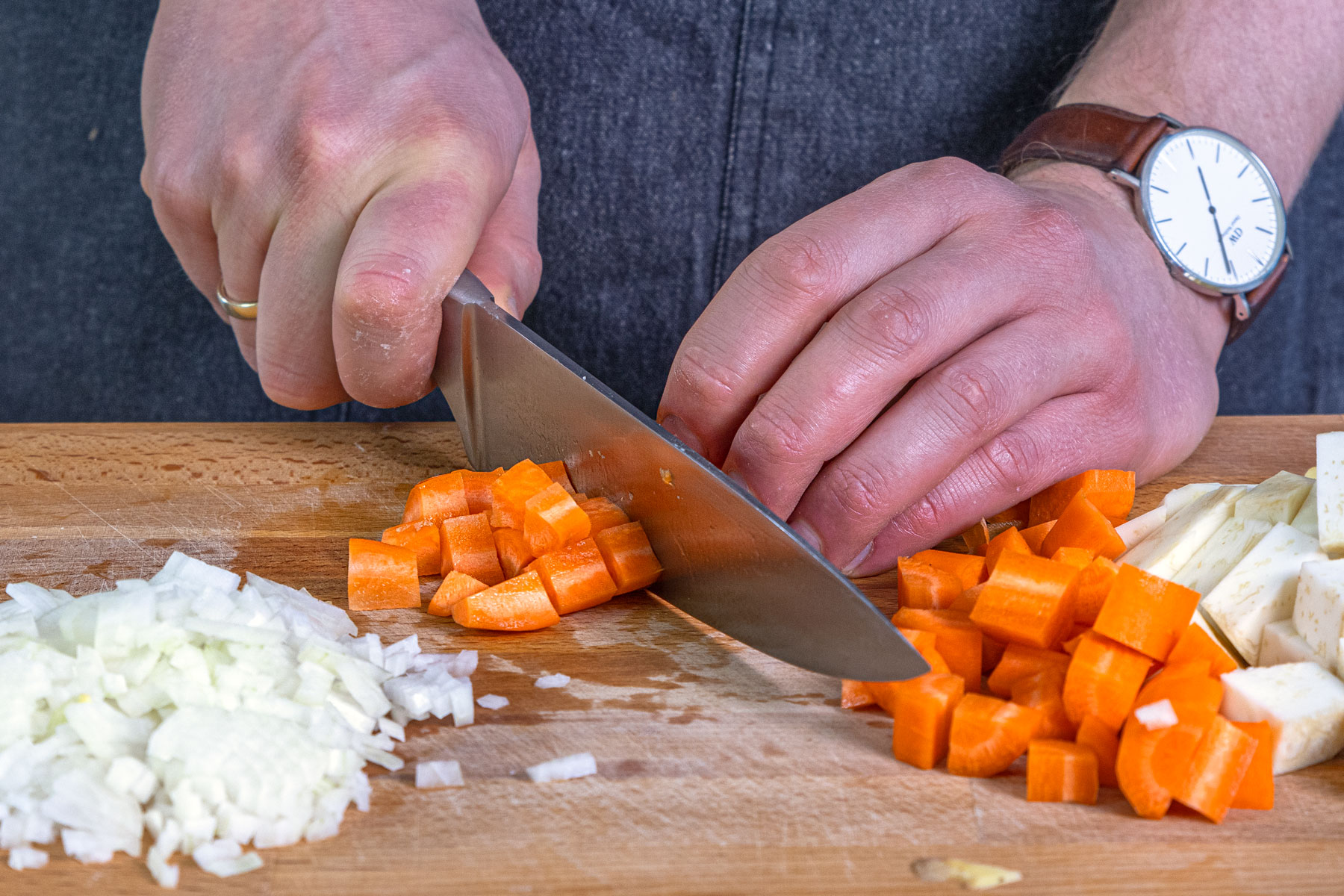 Kartoffelsuppe mit Speck | Rezept Kartoffelsuppe mit Speck | Rezept