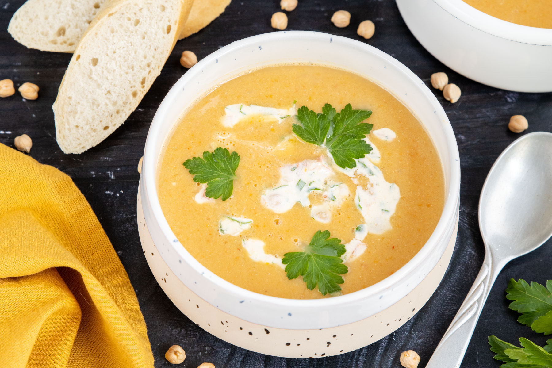 Kichererbsensuppe