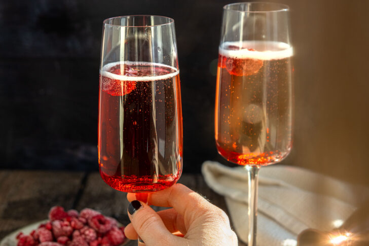 Kir Royal Cocktail