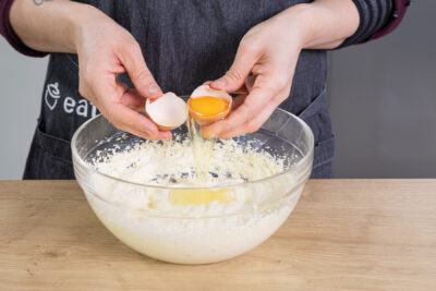 Eier unterrühren