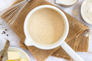 Mehlschwitze mit Milch