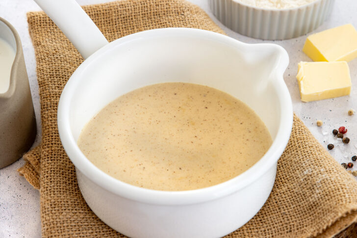 Mehlschwitze mit Milch