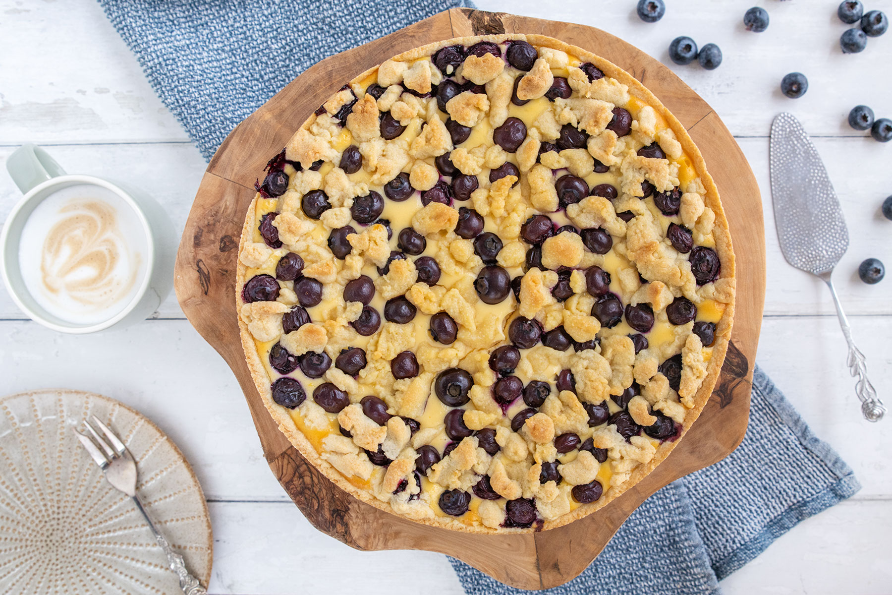 Omas Blaubeerkuchen