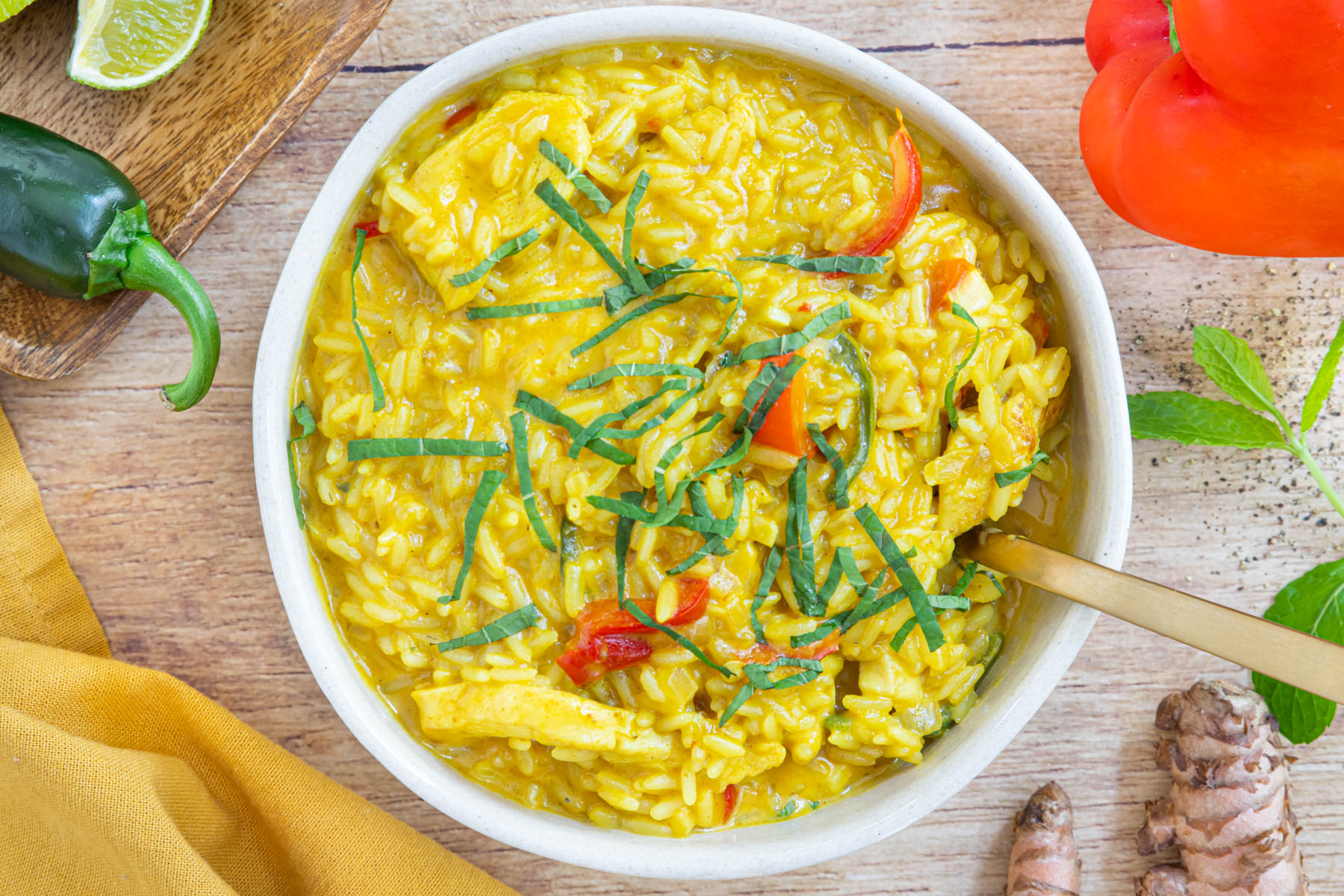 One Pot Chicken-Curry