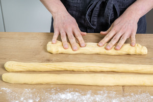 3 Stränge formen