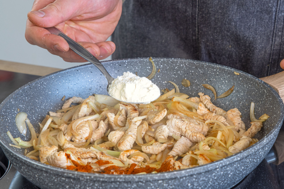 Putengeschnetzeltes in Sahne-Sauce | Rezept