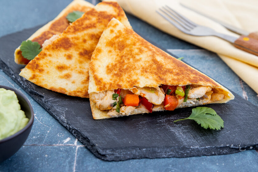 Quesadillas mit Hähnchen