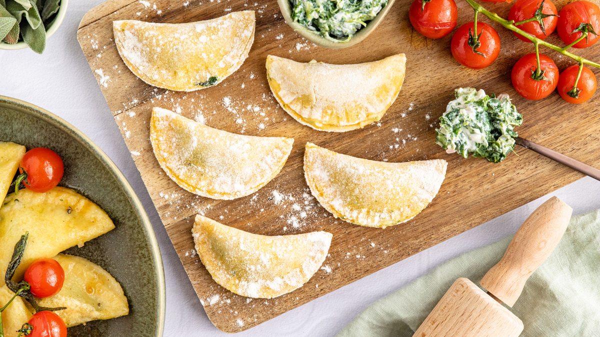 Ravioli mit Spinat-Ricotta | Rezept - eat.de