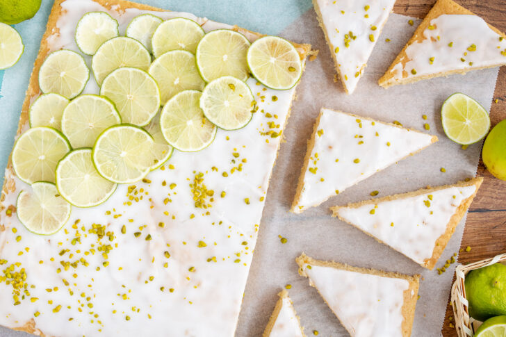 Saftiger Limettenkuchen