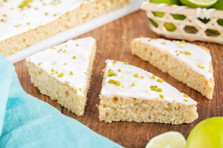 Saftiger Limettenkuchen