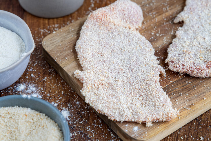 Schnitzel richtig parieren