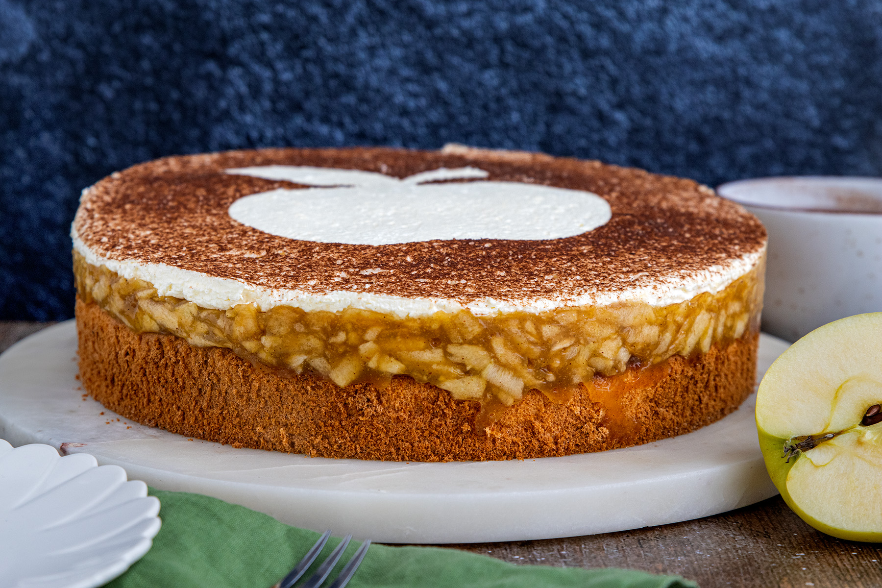 Saftige Schwedische Apfeltorte