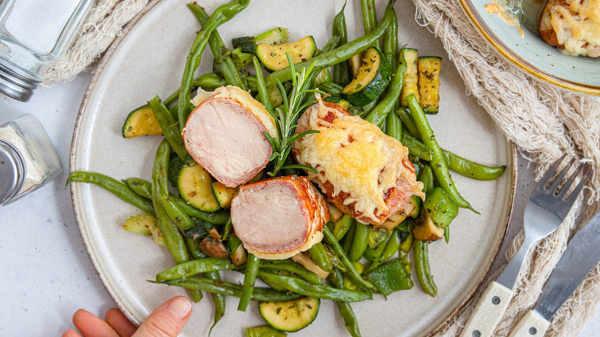 Schweinefilet überbacken | Rezept - eat.de
