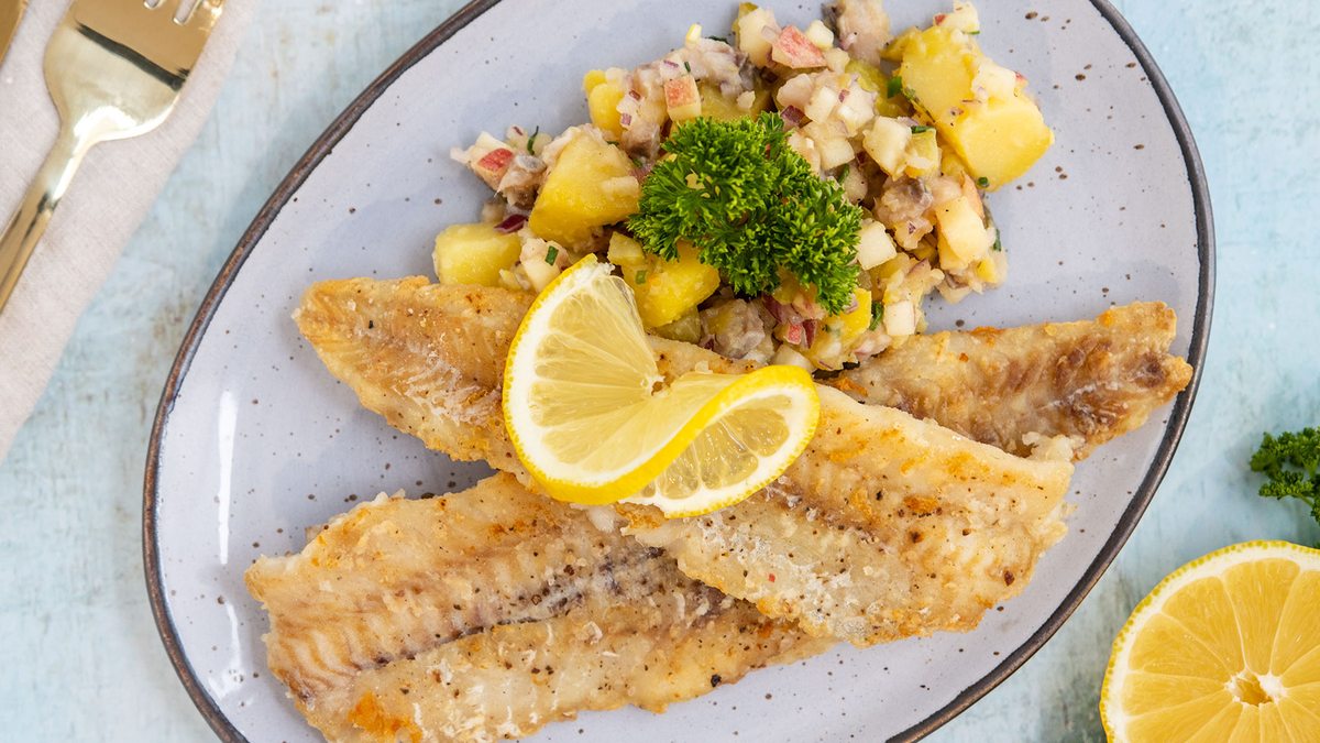 Seelachsfilet in der Pfanne braten - so gelingt er perfekt