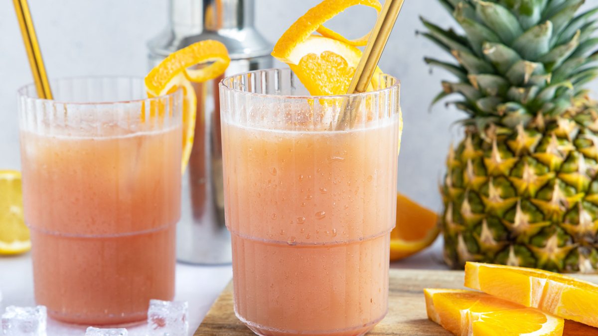Alkoholfreier Safe Sex on the Beach Cocktail