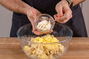 Ricotta dazugeben