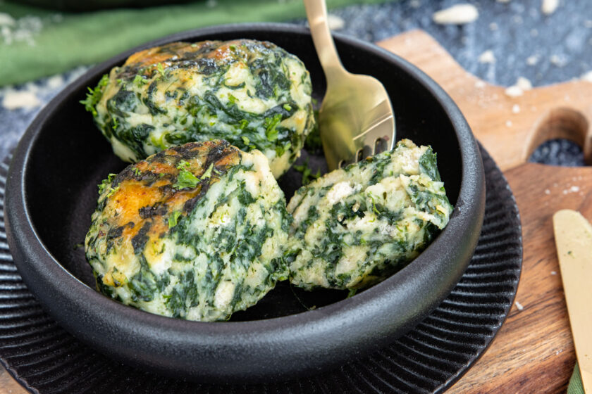 Südtiroler Spinatknödel