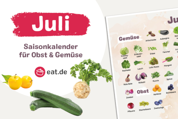 Saisonkalender Juli - Titel