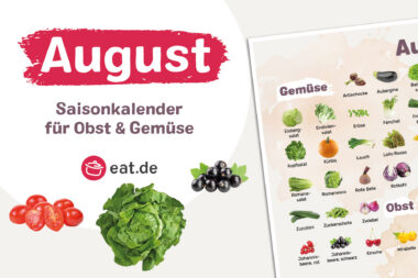 Saisonkalender August - Titel