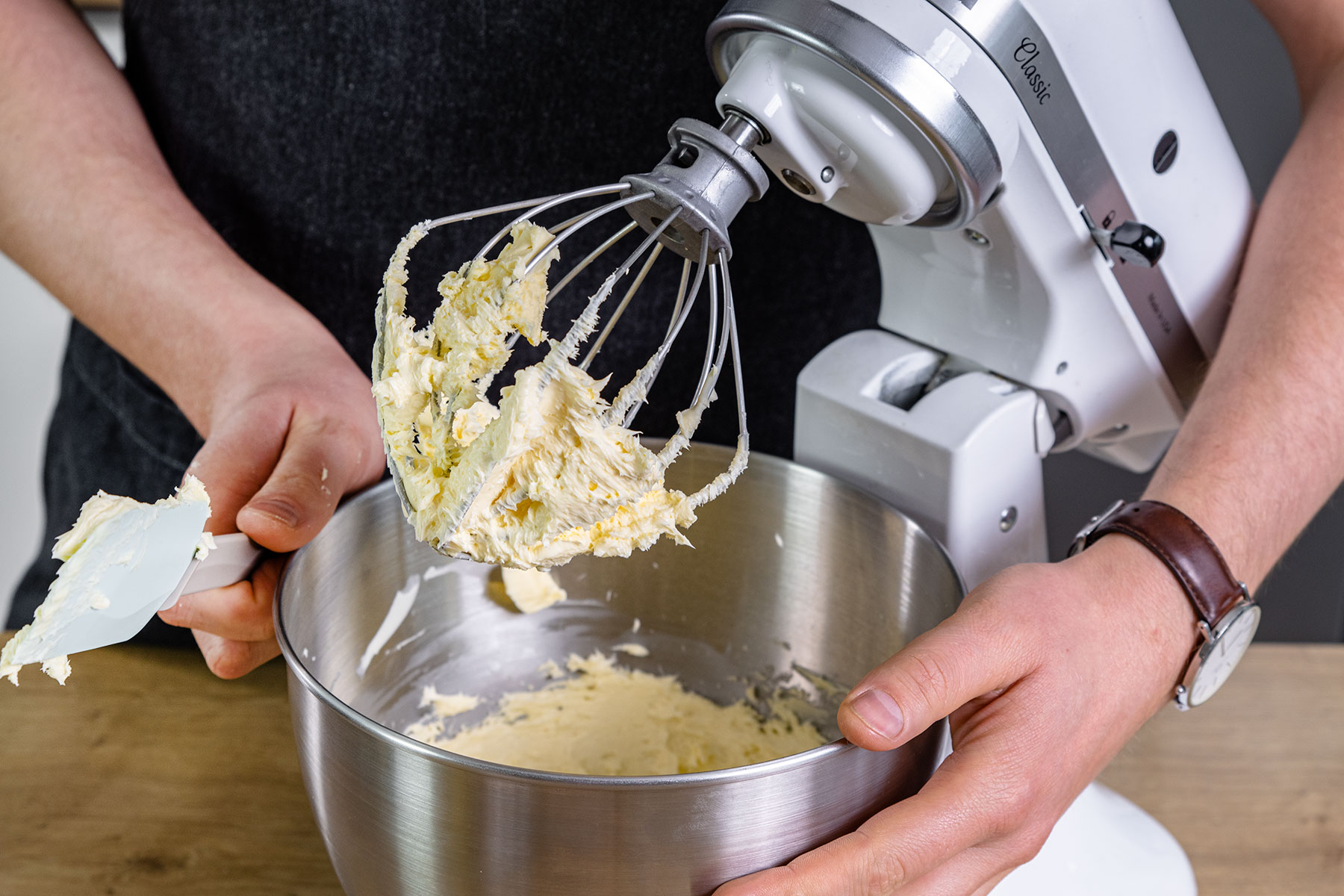 Butter schaumig schlagen