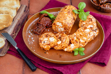 Tomatenbutter mit getrockneten Tomaten